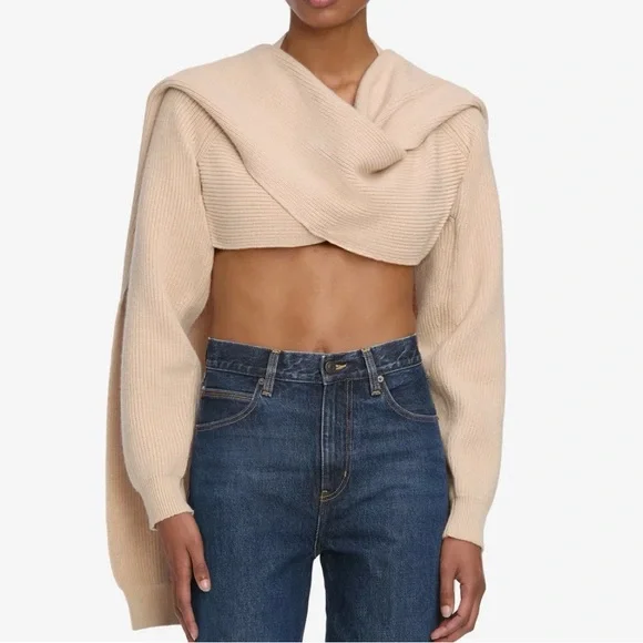 Frame blush knit shrug - Picture 6 of 7